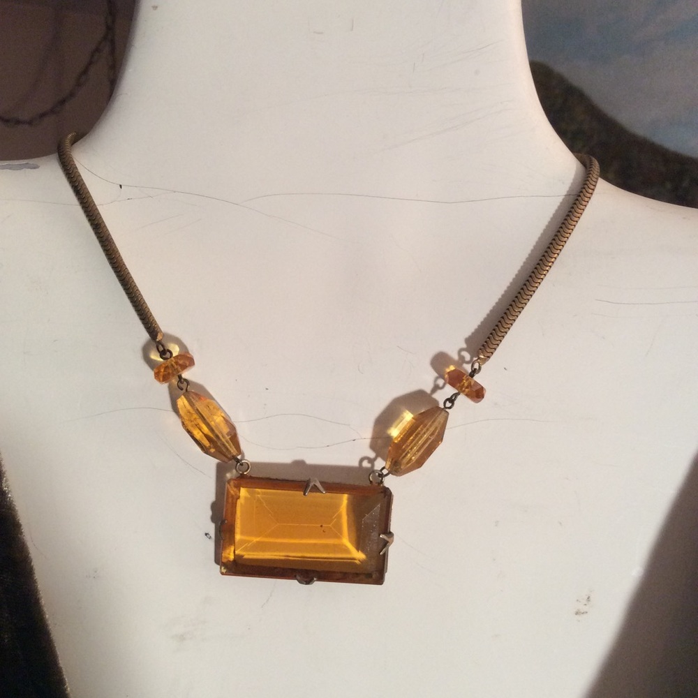 Glass Estate necklace